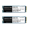 TEAMGROUP MP33 1TB 2 Pack SLC Cache 3D NAND TLC NVMe 1.3 PCIe Gen3x4 M.2 2280 Internal Solid State Drive SSD (Read/Write 1,800/1,500 MB/s) Compatible with Laptop & PC Desktop TM8FP6001T0C1P1