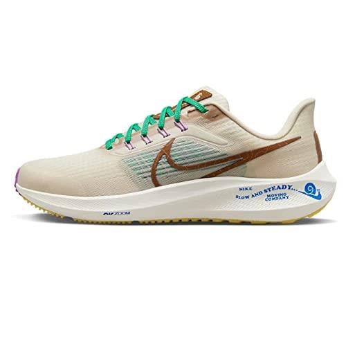 Nike Mens Air Zoom Pegasus 39 PRM Running Shoe, SANDDRIFT/ALE BROWN-COCONUT MILK, 12 UK (13 US)