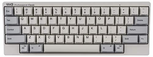 Fujitsu Happy Hacking Keyboard Professional Classic (Compact, White, 45G, Printed Keycaps)