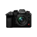 Panasonic LUMIX GH6 and LUMIX 12 60 mm F3.5 5.6 Lens, 25.2 MP Mirrorless Camera with 5.7K 60fps/4K 120fps, Unlimited C4K/4K 4:2:2 10 Bit Video Recording, Black, Full-Size