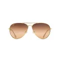 Maui Jim Unisex Full Rim Sunglasses, Gold HCL Bronze, 61mm US