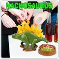 Barbuzzo Nachosaurus Snack & Dip Bowl Set - Dinosaur Chip & Salsa Set