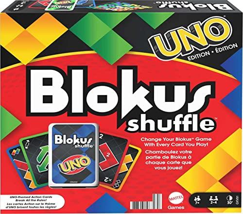 Mattel Games Blokus Shuffle: UNO Edition, GXV91