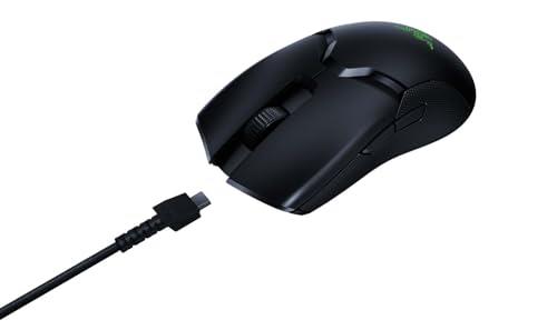 Razer Viper Ultimate with Charging Dock - Ambidextrous Esports Gaming Mouse Powered by HyperSpeed Wireless Technology (Focus+ 20K Optical Sensor, 74g Lightweight, RGB Chroma) Black