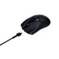 Razer Viper Ultimate with Charging Station - Wireless Gaming Mouse with Only 74 g Weight for PC/Mac (Ultralight, Ambidextrous, Speedflex Cable, Optical Focus + Sensor, Chroma RGB Lighting) Black