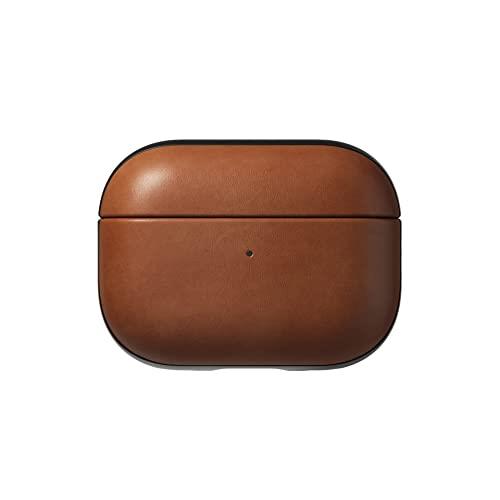 Nomad Modern Leather Case for Airpods Pro 2, Tan