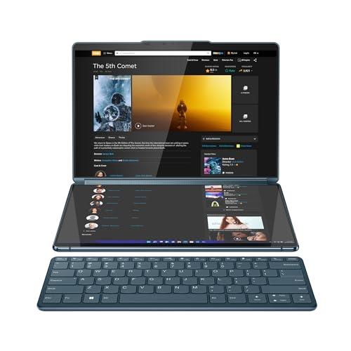 2023 - Lenovo Yoga Book 9 13IRU8, 2x 13.3" + Touchscreen + Digital Pen 3, 1TB/16GB RAM, Intel Core i7-1355U, Tidal Teal