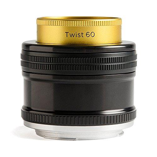 Twist 60mm f/2.5 Lens Smooth Lensbaby Twist 60mm f/2.5 Lens for Canon EF, Black (LBT60C)