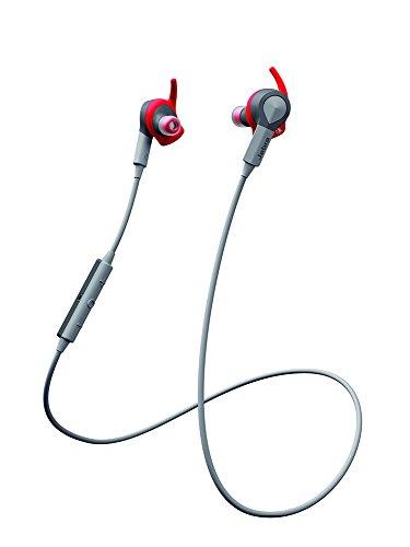 Jabra Sport Coach (Red) Wireless Bluetooth Earbuds for Cross-Training - Retail Packaging