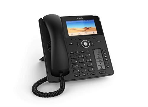 Snom D785N VoIP/SIP Desk Telephone, Black, 4.3-Inch Display Size