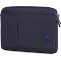 STM Blazer Laptop Sleeve - Slim & Protective Fits up to 14 inch Laptop with External Zipper Pocket - Ideal for Students & Business Men & Women - Blue