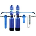 Aquasana Whole House Water Filter System - Water Softener Alternative w/UV Purifier, Salt-Free Descaler, Carbon & KDF Media - Filters Sediment & 97% of Chlorine - 1,000,000 Gl - EQ-1000-AST-UV