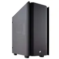 Corsair CC-9011116-WW Obsidian 500D Mid-Tower PC Gaming Case, Smoked Tempered Glass- Aluminum Trim, Black