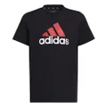adidas Unisex Kids Retro T-Shirt, Black, 9-10 Years US