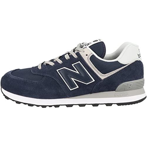New Balance Men's Nb 574 Sneakers, Navy Blue Evn Dark, 12 US