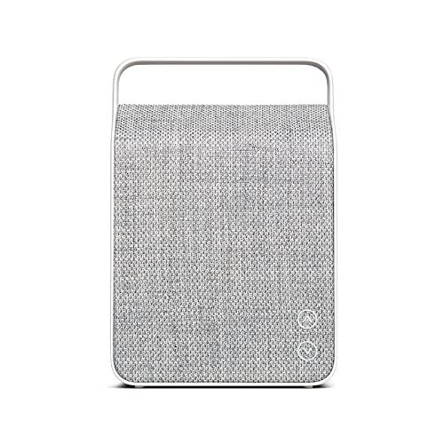 Vifa Oslo Compact Rechargeable Hi-Resolution Bluetooth Portable Speaker- Pebble Grey