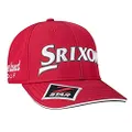 Srixon Golf Men's Tour Staff Hat (One Size Fits All) Red/White