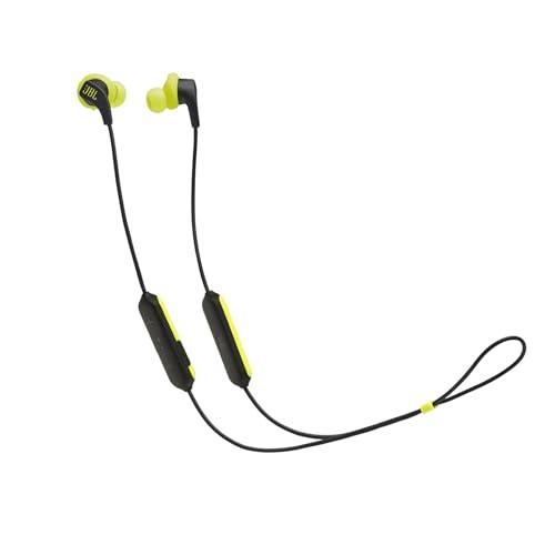 JBL Endurance Run Bluetooth in-Ear Wireless Headphones, Black/Yellow