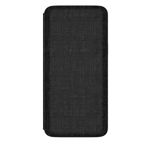 Speck Samsung Galaxy S9+ Presidio Folio Case, IMPACTIUM 10-Foot Drop Protected Phone Case with Adjustable Viewing Stand and Secure & Private Card Slot, Heathered Black/Slate Grey