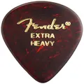 Fender 551 Shape Classic Celluloid Picks (12 Pack) for electric guitar, acoustic guitar, mandolin, and bass