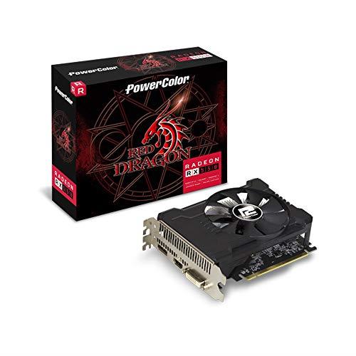 PowerColor AXRX 550 2GBD5-DHA/OC AMD Radeon Red Dragon RX 550 Graphic Cards