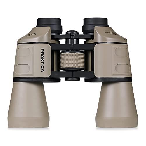 Praktica Falcon 12x50 Binoculars - Porro Prism, Fully Coated Lenses Sturdy Construction, Bright Sharp Clear Image, Bird Watching, Hiking, Astronomy, General Long Range Viewing