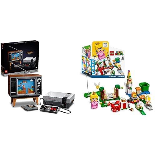 LEGO 71374 Super Mario Nintendo Entertainment System + LEGO 71403 Super Mario Adventures with Peach Starter Course