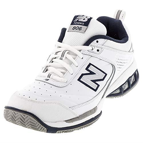 New Balance Men's MC806 Tennis Shoe,White,11.5 2E US