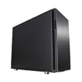 Fractal Design Define R6 - Mid Tower Computer Case - ATX - Optimized for High Airflow and Silent Computing with ModuVent Technology - PSU Shroud - Modular Interior - Water-Cooling Ready - Black