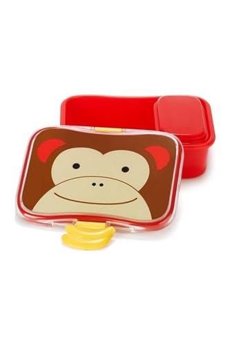 Skip Hop Baby Zoo Little Kid and Toddler Mealtime Lunch Kit Feeding Set, Multi, Marshall Monkey