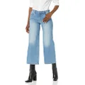 NYDJ Women's Teresa Wide Leg Ankle Jeans, Clean Brookes, 10
