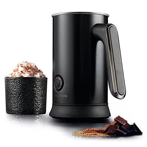 Salter EK5134 Hot Chocolate Maker - 4-in-1 Automatic Milk Frother, Hot & Cold Milk Heater and Foamer, 240ml/115ml, 500W, Cordless, LED Control Panel, for Coffee, Hot Chocolate, Iced Latte, Cappuccino