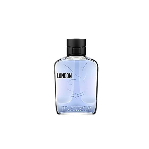 Playboy London Eau de Toilette Spray for Men, 100ml
