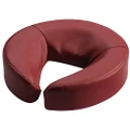 Mt Universal Face Pillow Cushion for Massage Table, Burgundy