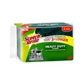 Scotch-Brite Heavy Duty Scourer Sponge, Pack of 10(4 per Pack)