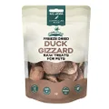 Freeze Dried Duck Gizzard Raw Treats 80g for Pets