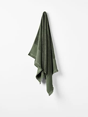 Linen House Aria Cotton/Bamboo Pine Hand Towel - 550 GSM