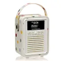 VQ Portable Retro Mini DAB and DAB+ Digital Radio with FM, Bluetooth, Aux, USB, Alarm Clock – Emma Bridgewater Polka Dot