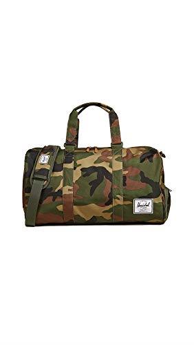 Herschel Novel Duffel Bag, Woodland Camo/Multi Zip, Classic 42.5L, Novel Duffel Bag