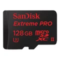 Sandisk Extreme Plus - Flash Memory Card - 128 GB - Microsdxc UHS-I - Black