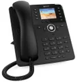 Snom D735 SIP Desk Telephone, Black, 2.7-Inch Display Size