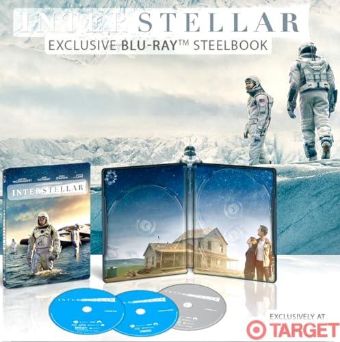Interstellar Steelbook - 2 Disc Limited Collector's Edition / Region Free / Only 1500 Copies! [Blu-ray] [2014]