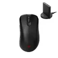BenQ - Zowie EC2-CW Wireless Ergonomic Gaming Mouse for Esports | Improved Receiver | 24 Level Mouse Wheel | No Driver | Matte Black Coating | Medium Size