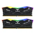 TEAMGROUP T-Force Delta RGB DDR5 Ram 32GB (2x16GB) 6400MHz PC5-51200 CL32 A-DIE Desktop Memory Module Ram for 600 700 Series Chipset XMP 3.0 Ready Black - FF3D532G6400HC32ADC01