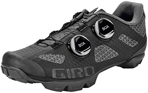 Giro Sector W Womens Mountain Cycling Shoes, Black/Dark Shadow (2023), 10.5