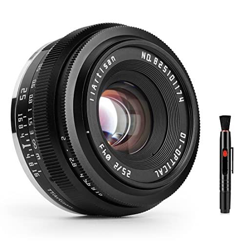 TTartisan 25mm F2 Wide Angle Manual Fixed Lens for APS-C for Panasonic Leica L Mount Camera T TL TL2 CL FP S1 S5 Series