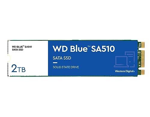 WD Blue SA510 2TB M.2 SATA SSD with up to 560MB/s Read Speed