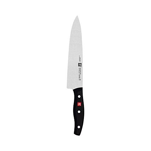 ZWILLING Twin Signature 8-Inch German Chef Knife, Kitchen Chef Knife, Stainless Steel Knife, Black