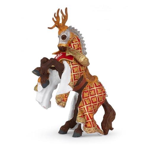 Papo Stag Knight Horse Medieval-Fantasy Figurine, Red