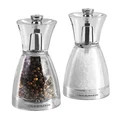 Cole & Mason Pina Salt and Pepper Mill Gift Set, Clear/Silver 31250